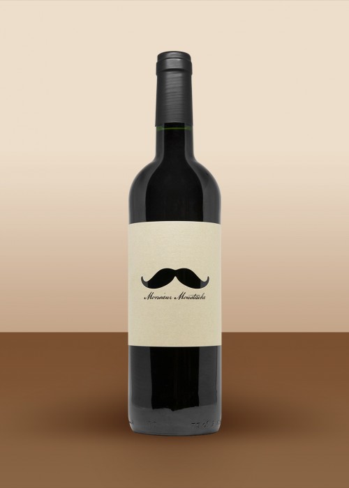 2014 Monsieur Moustache, Red Bordeaux