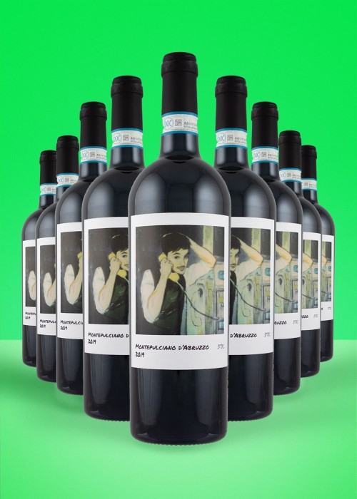 2019 Italia Foto Wine Co. Montepulciano d'Abruzzo DOC 12-Pack