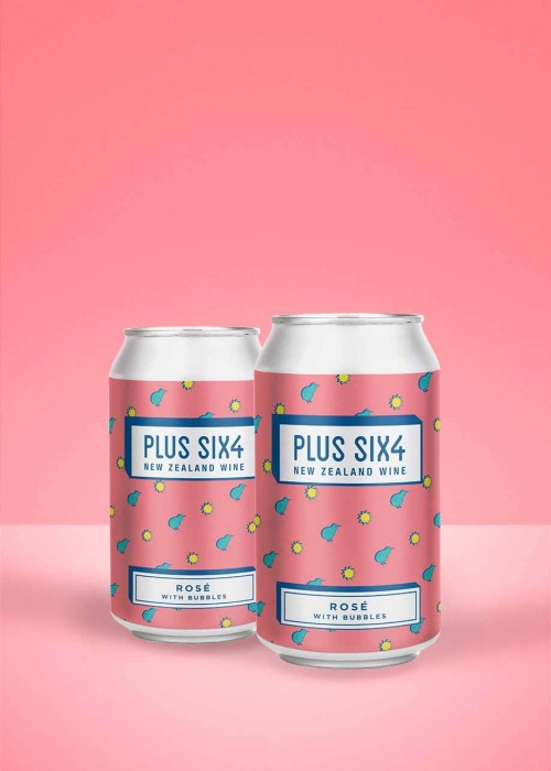 Plus Six4 Rosé with Bubbles (2-pack)